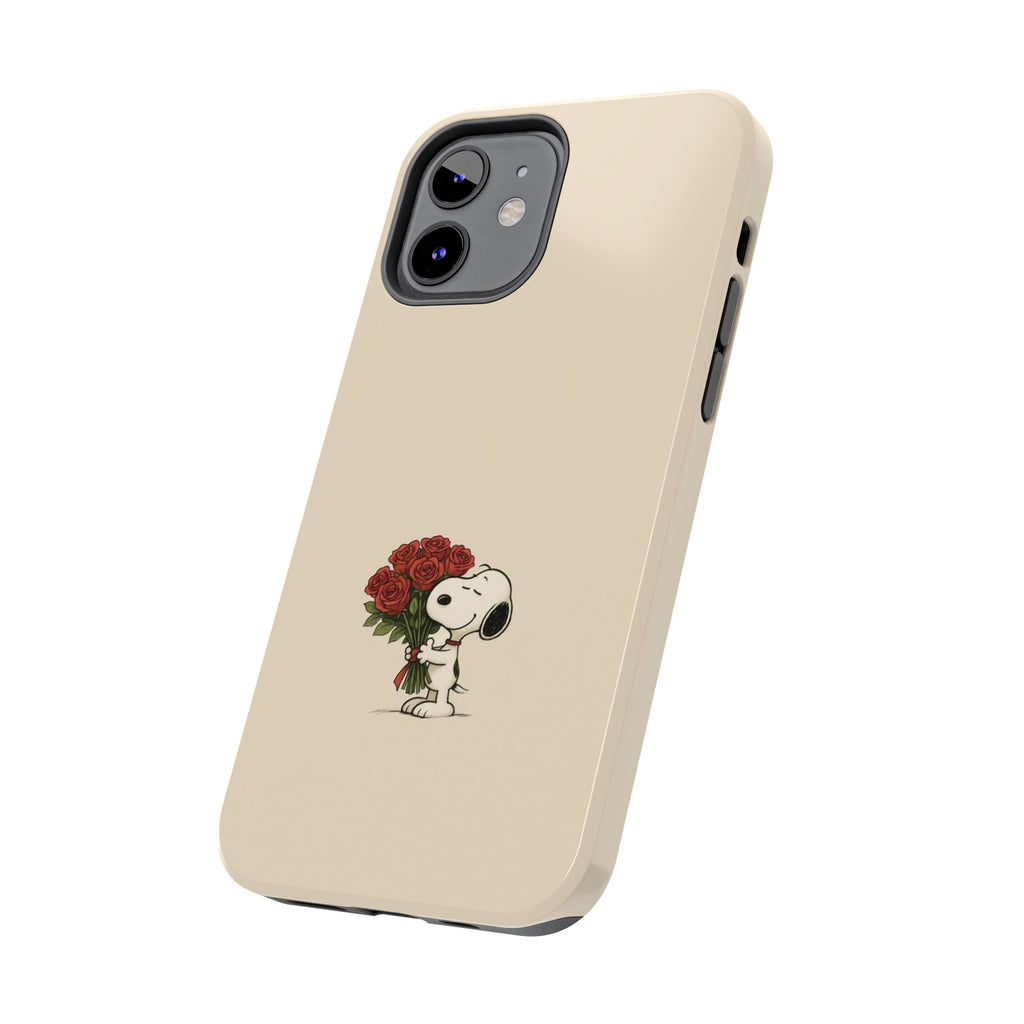 Snoopy Roses Phone Case