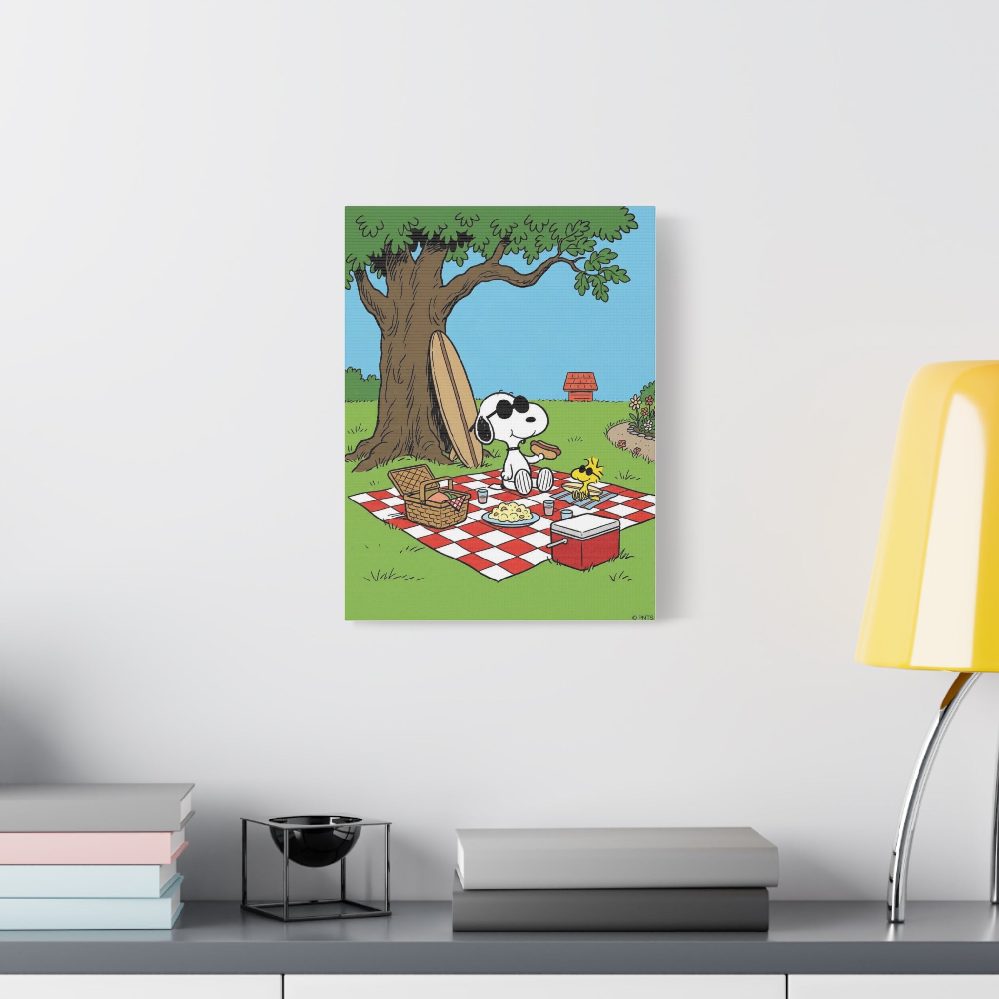 Snoopy Picnic Canvas