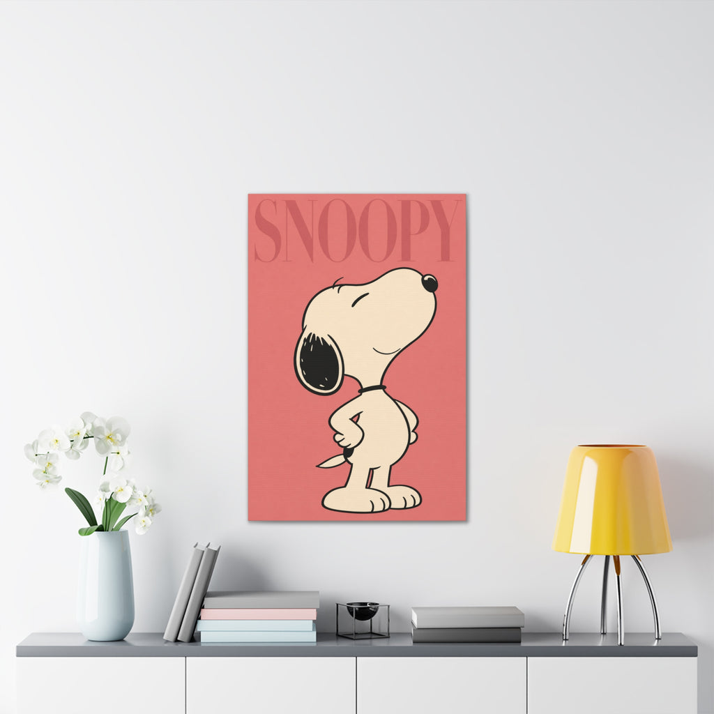 Snoopy Pose Canvas