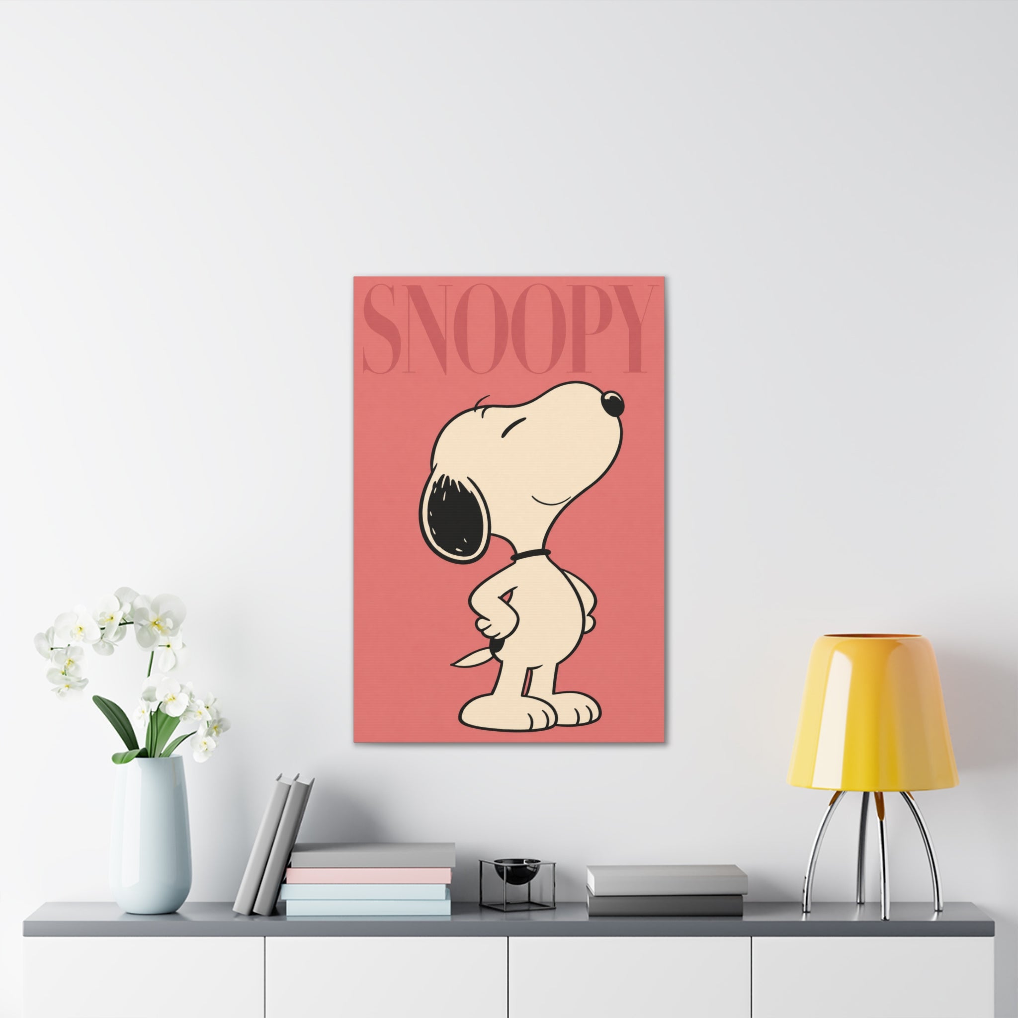 Snoopy Pose Canvas