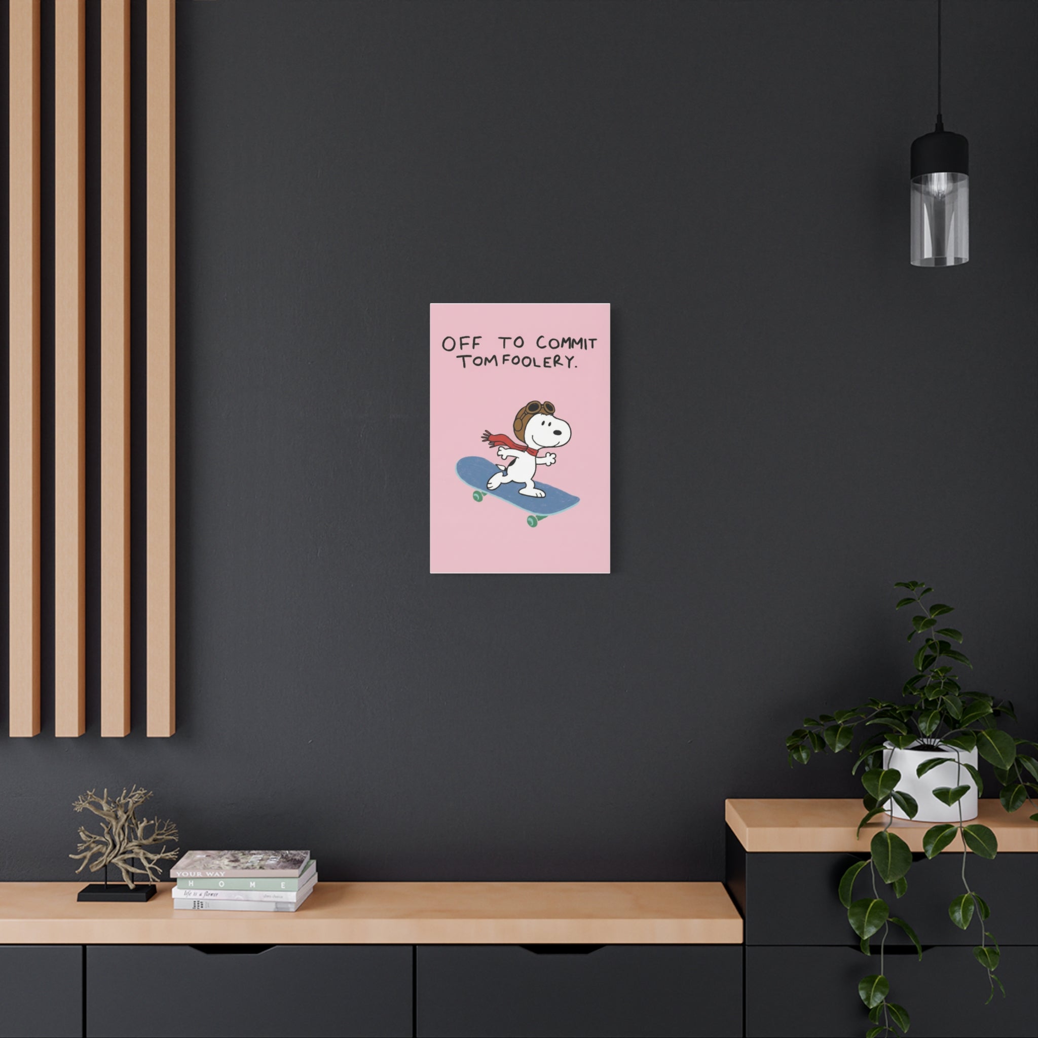 Commit Tomfoolery Canvas