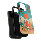 Retro Beach Sun Case