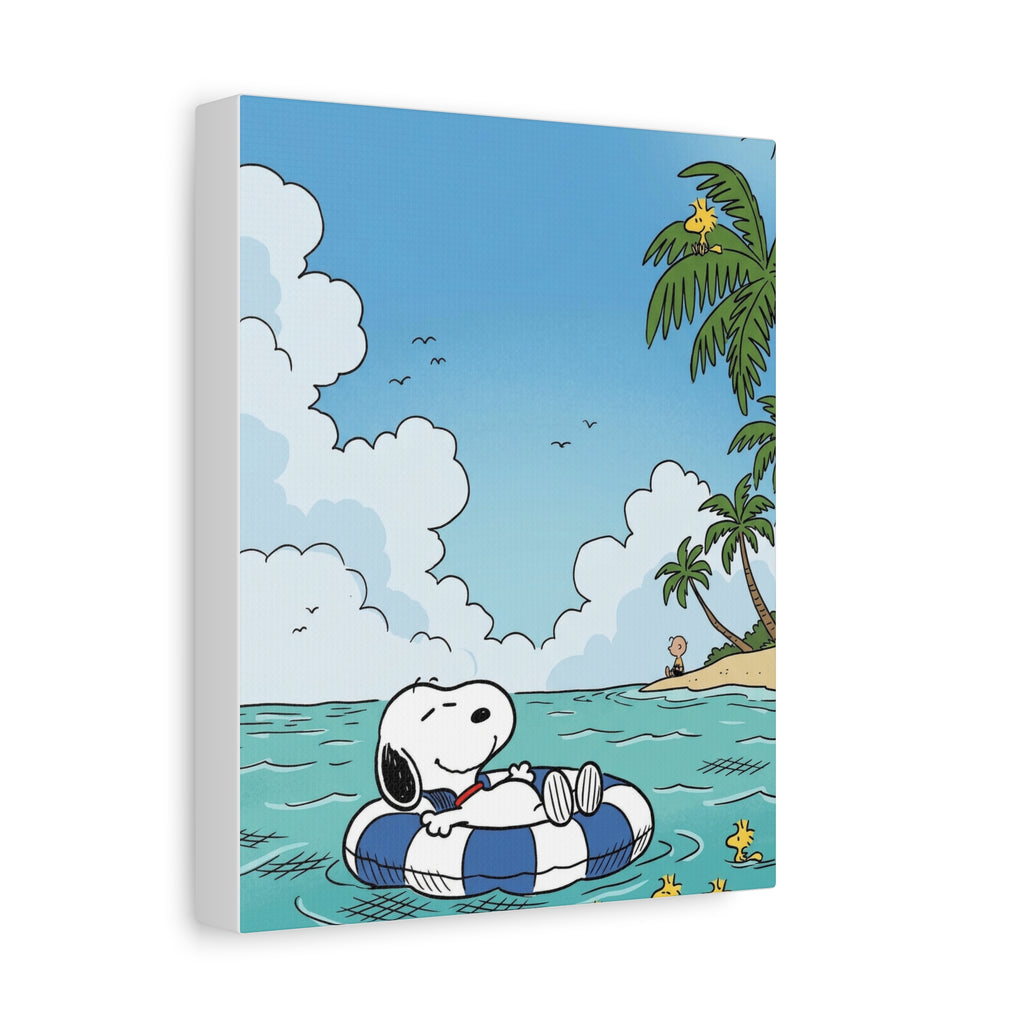 Inner Tube Float Canvas