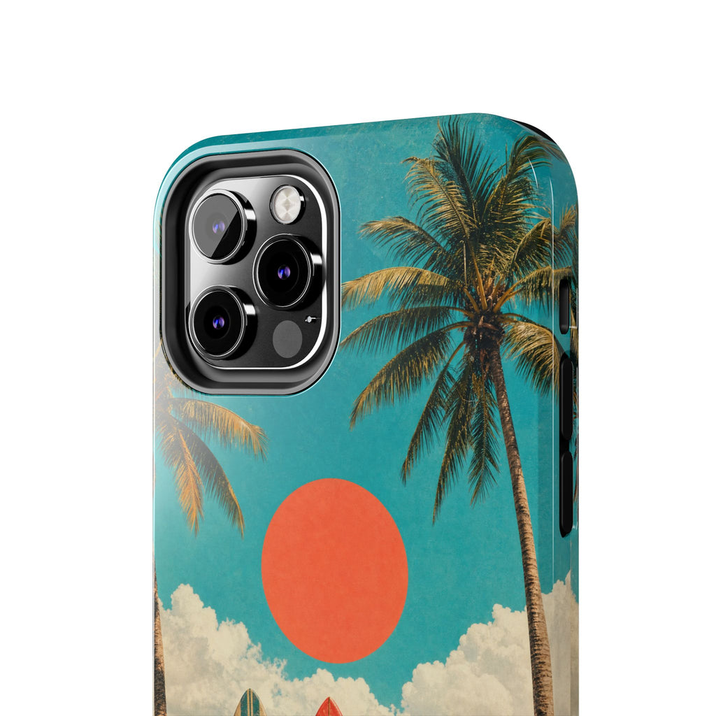 Retro Beach Sun Case