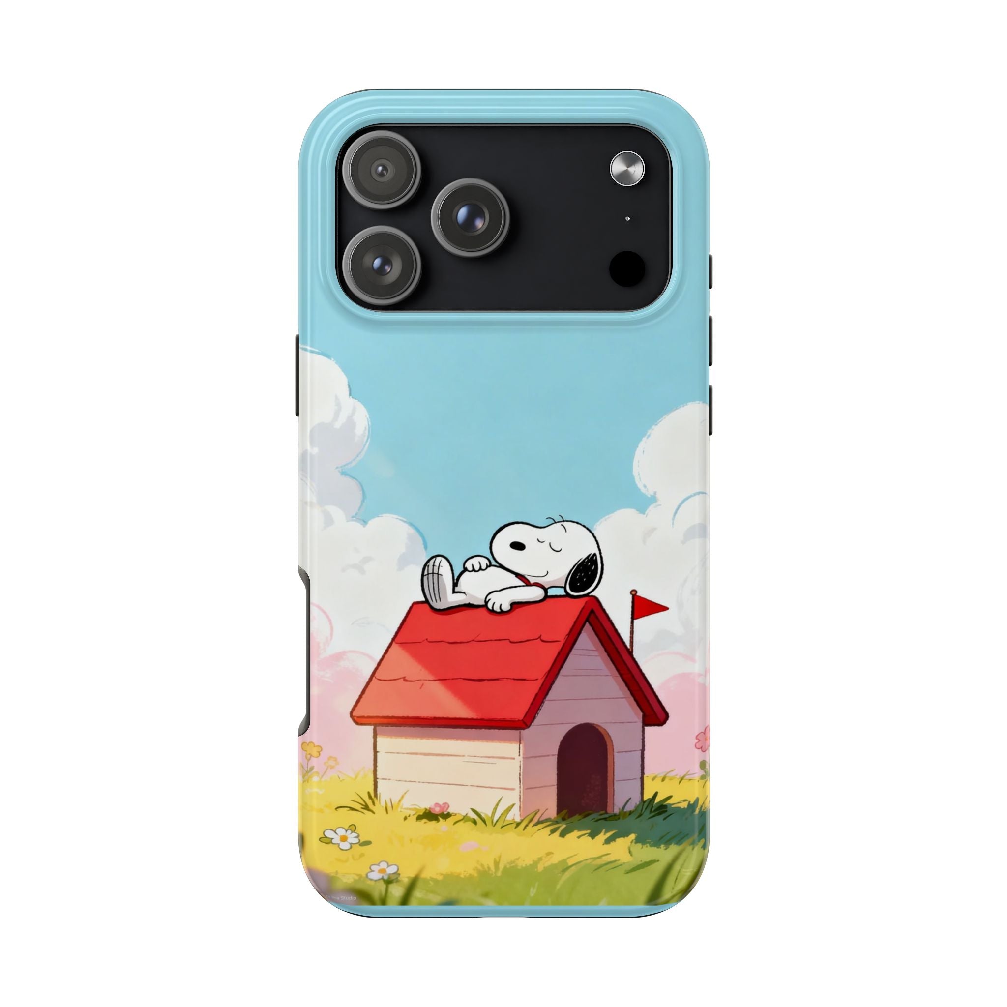 Relaxing Doghouse Phone Case