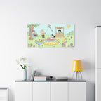 Peanuts Summer Yard Canvas