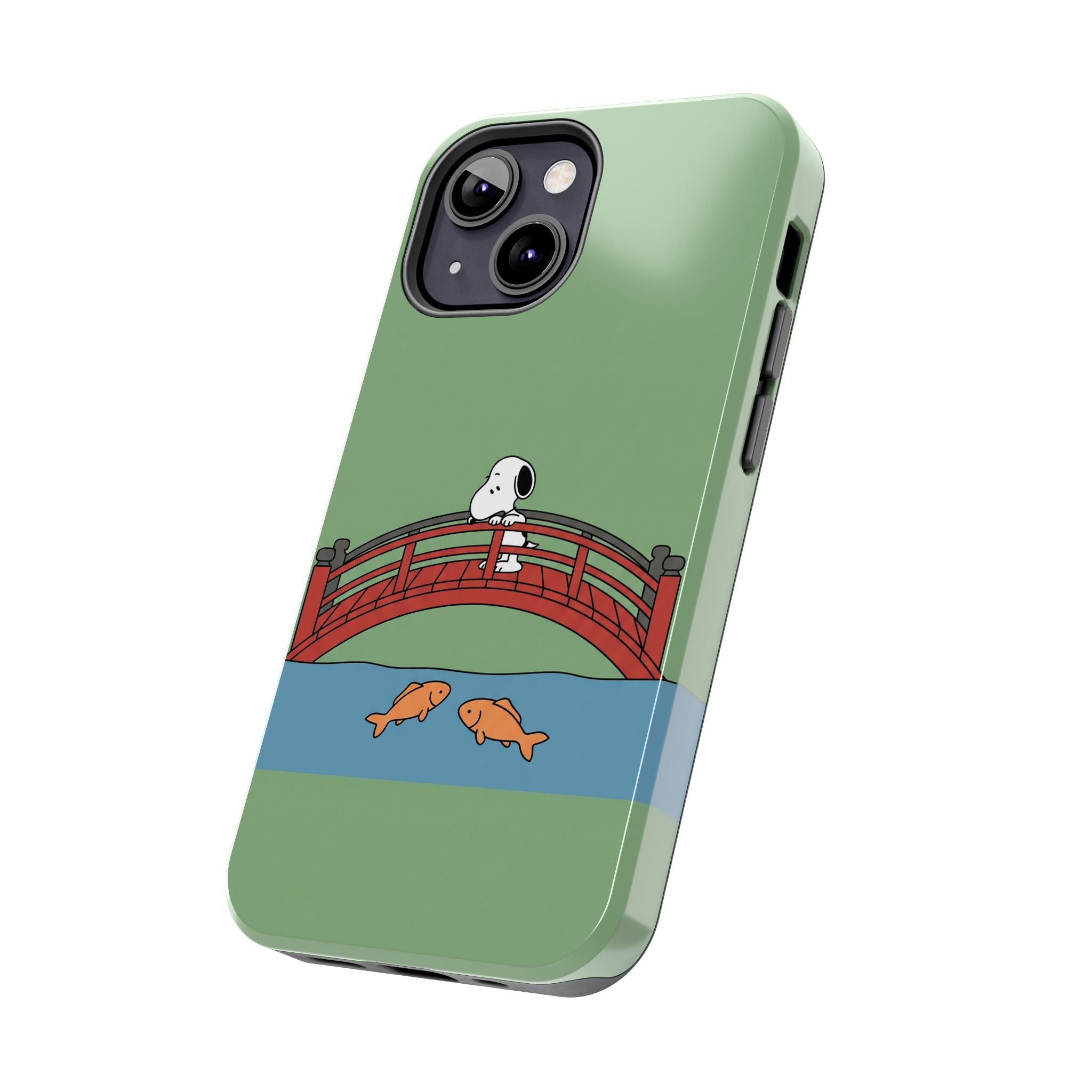 Koi Bridge Phone Case