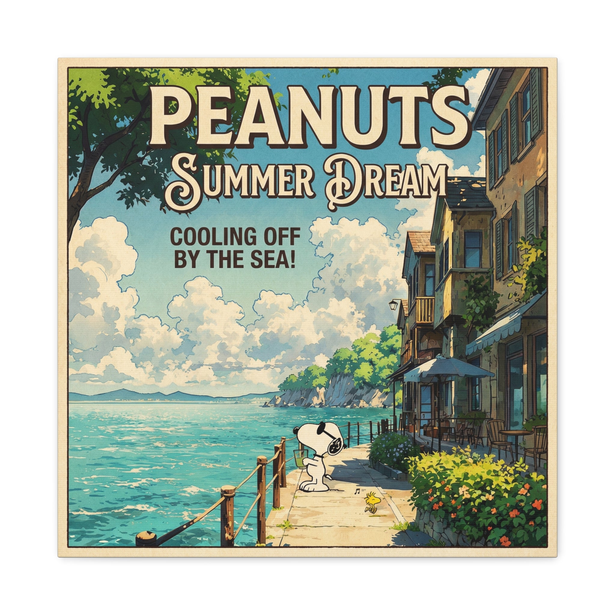 Peanuts Summer Dream Poster