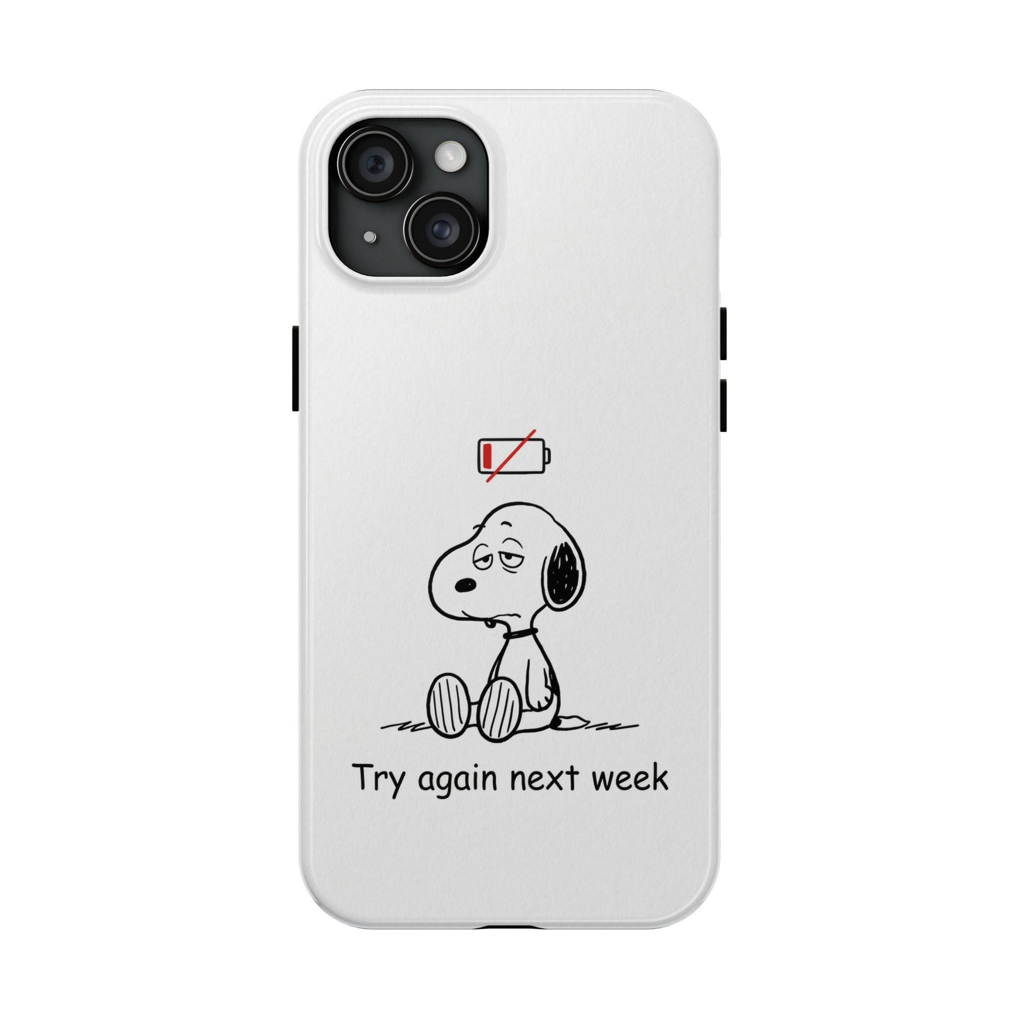 Low Battery Phone Case