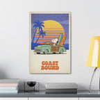 Coast Bound Snoopy Canvas