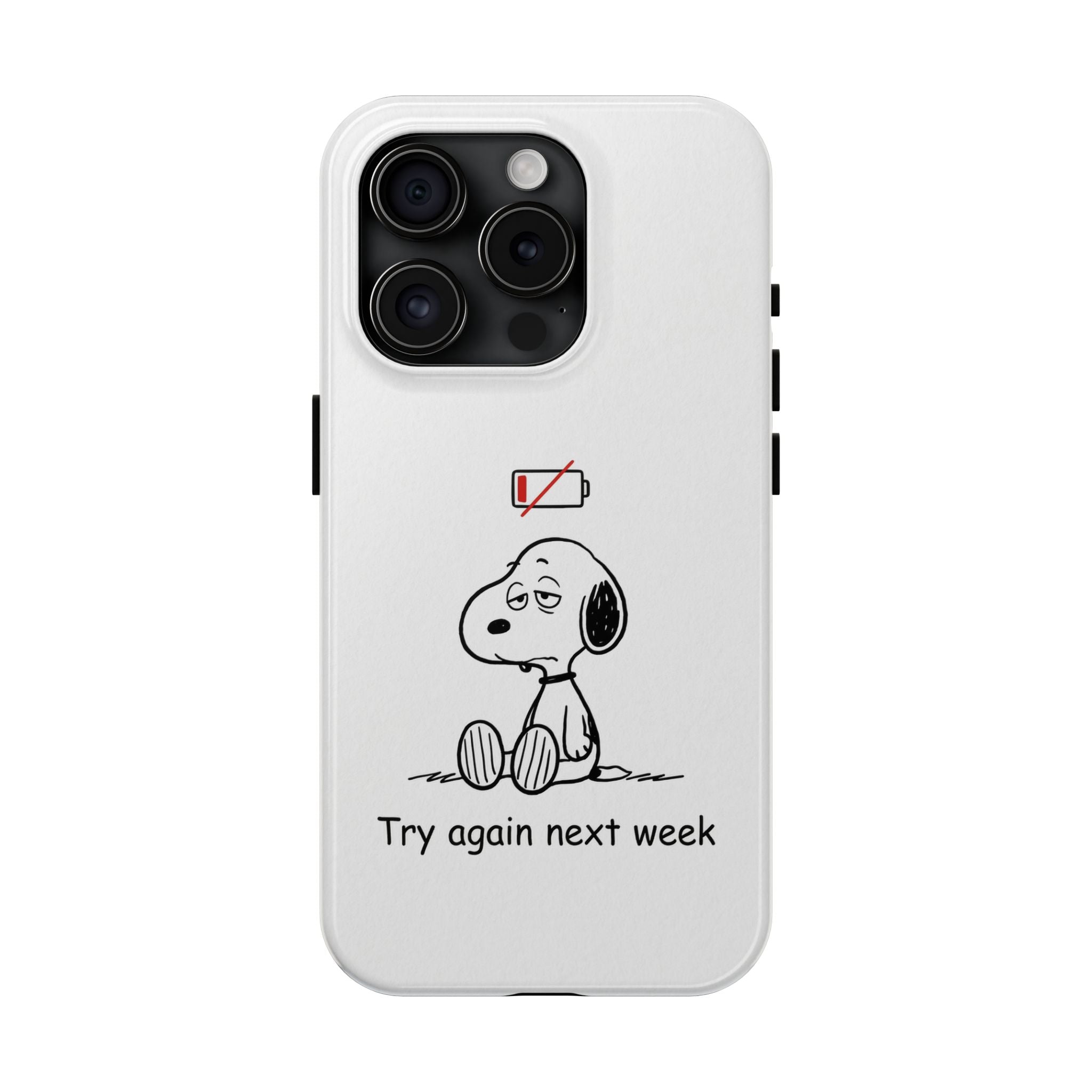Low Battery Phone Case