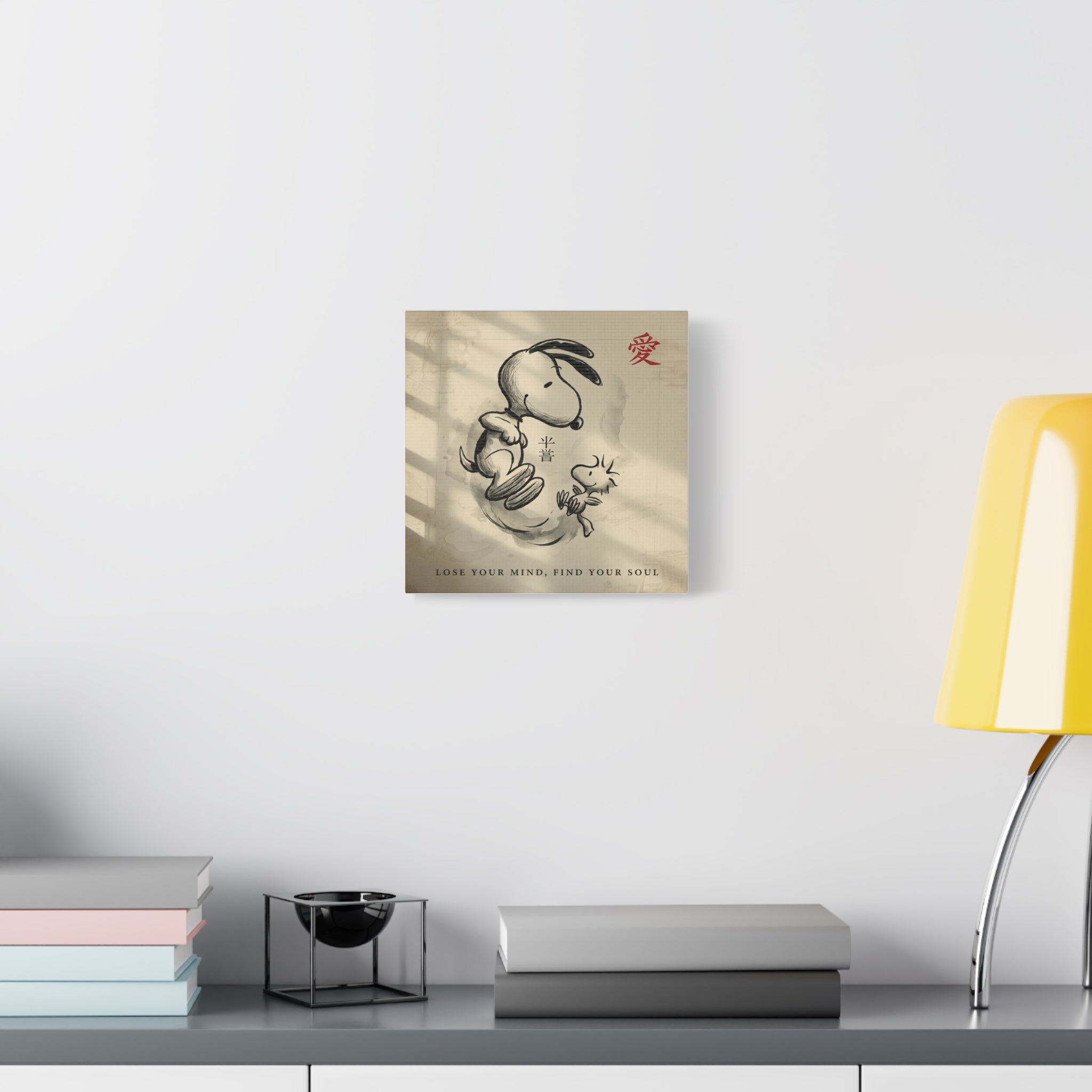 Zen Snoopy Woodstock Canvas