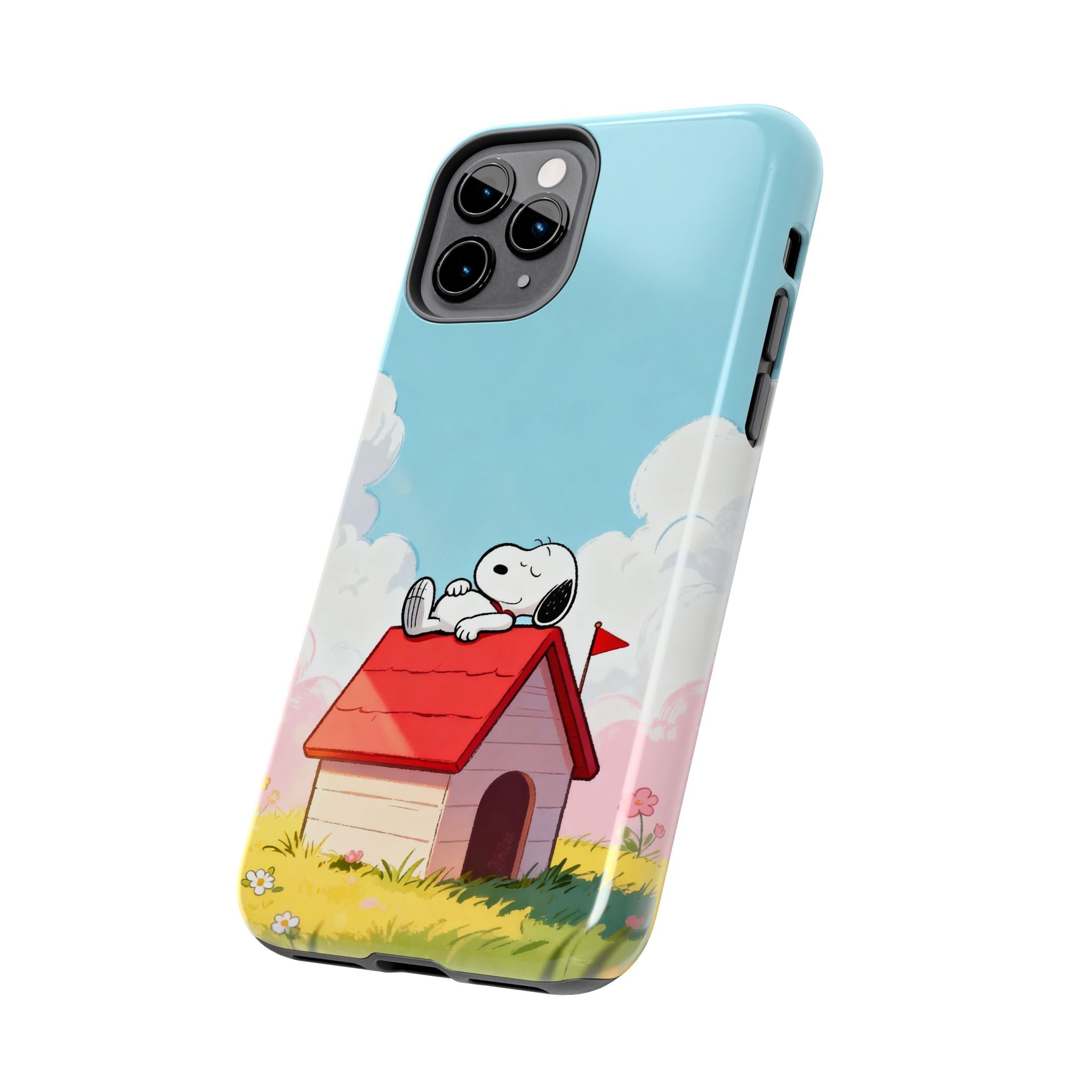 Relaxing Doghouse Phone Case