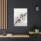 Racing Car Blossom Canvas