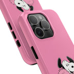 Pink Fuzzy Coat Case