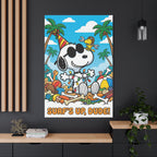 Snoopy Sailing Day Canvas