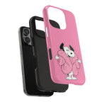 Pink Fuzzy Coat Case