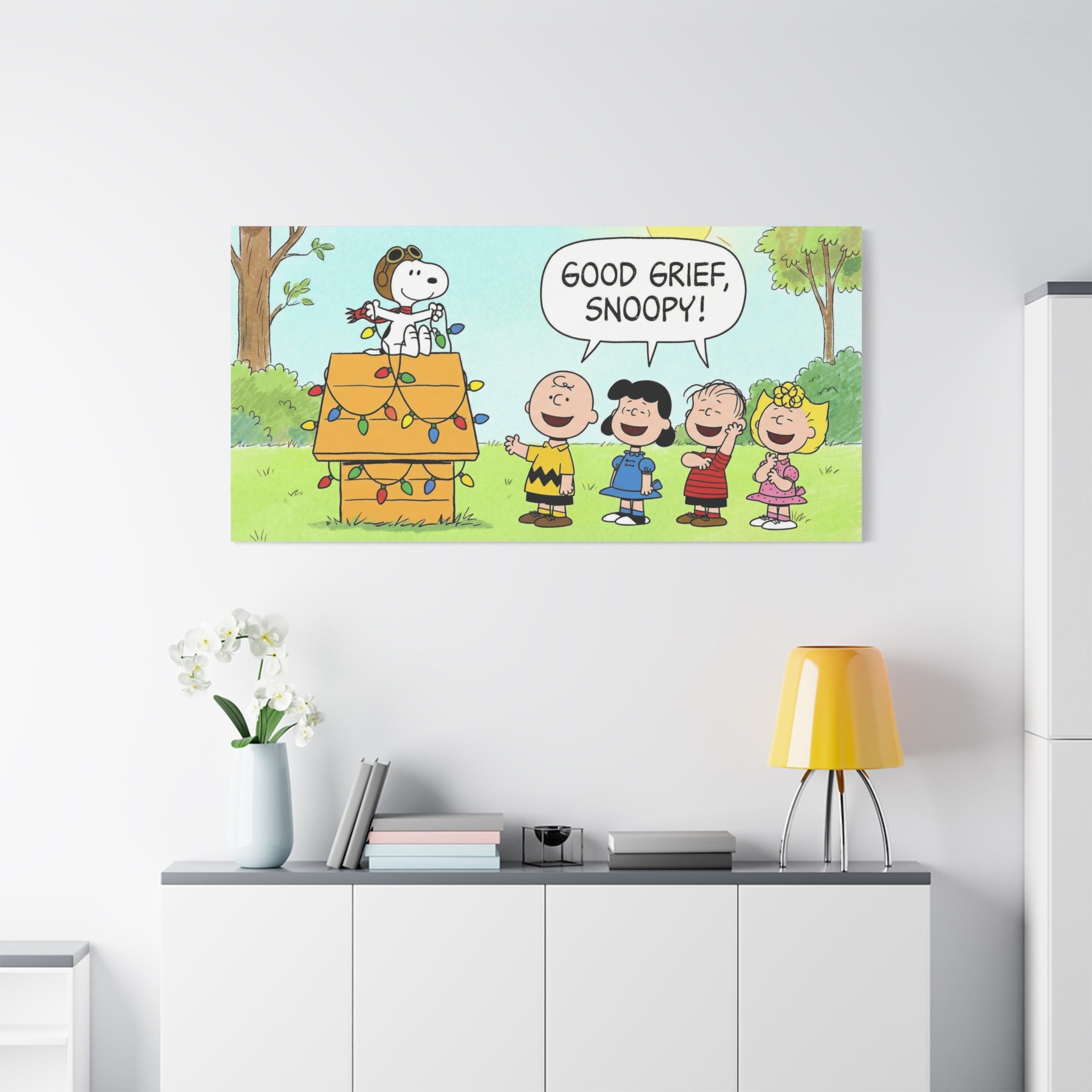 Good Grief Snoopy Canvas