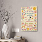 Snoopy Positive Affirmations Canvas
