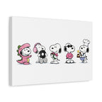 Snoopy Lineup Canvas