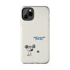 Snoopy Weightlifting Phone Case