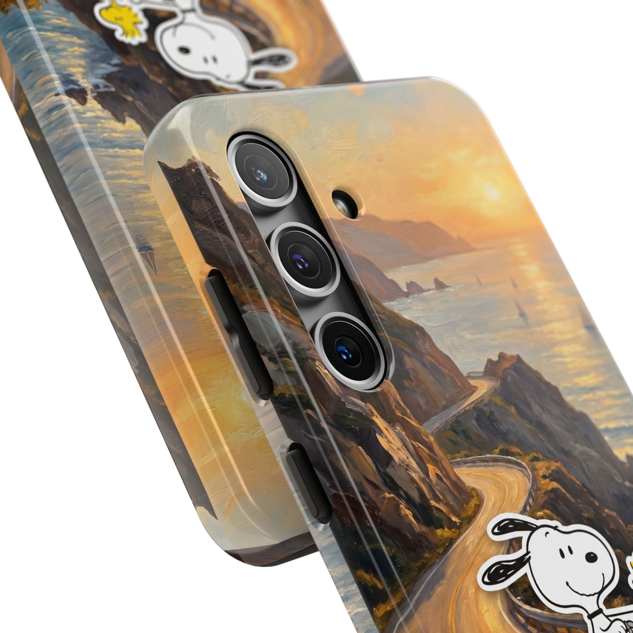 Snoopy Woodstock Bicycle Phone Case