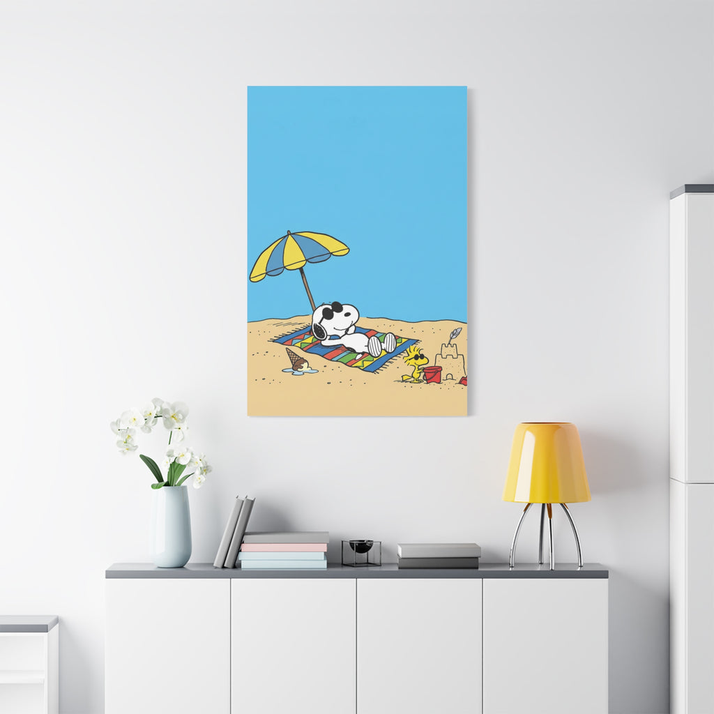Beach Relaxation Canvas