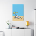 Beach Relaxation Canvas