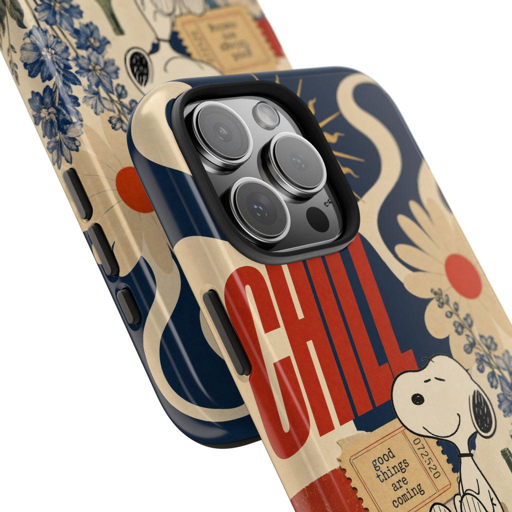 Snoopy Chill Collage Case