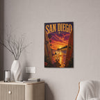 San Diego Surf Canvas
