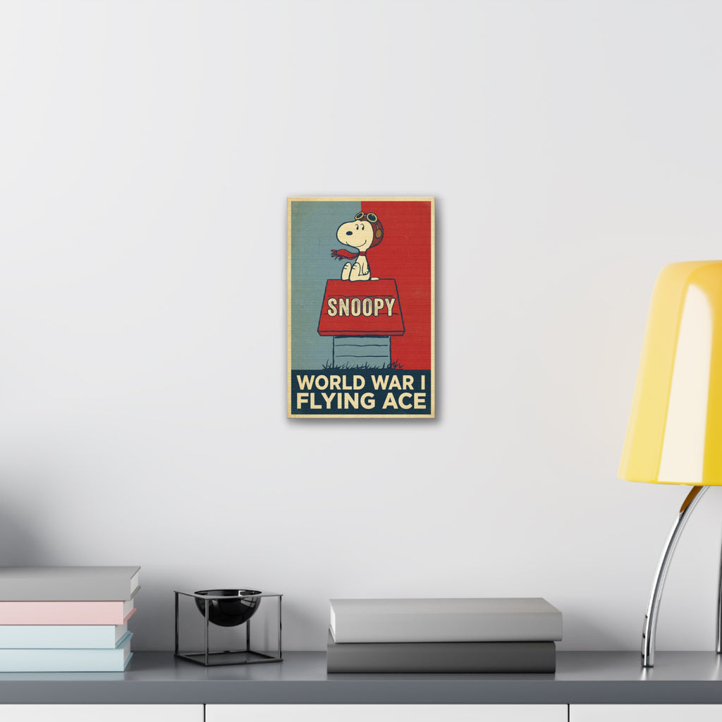 WWI Flying Ace Canvas