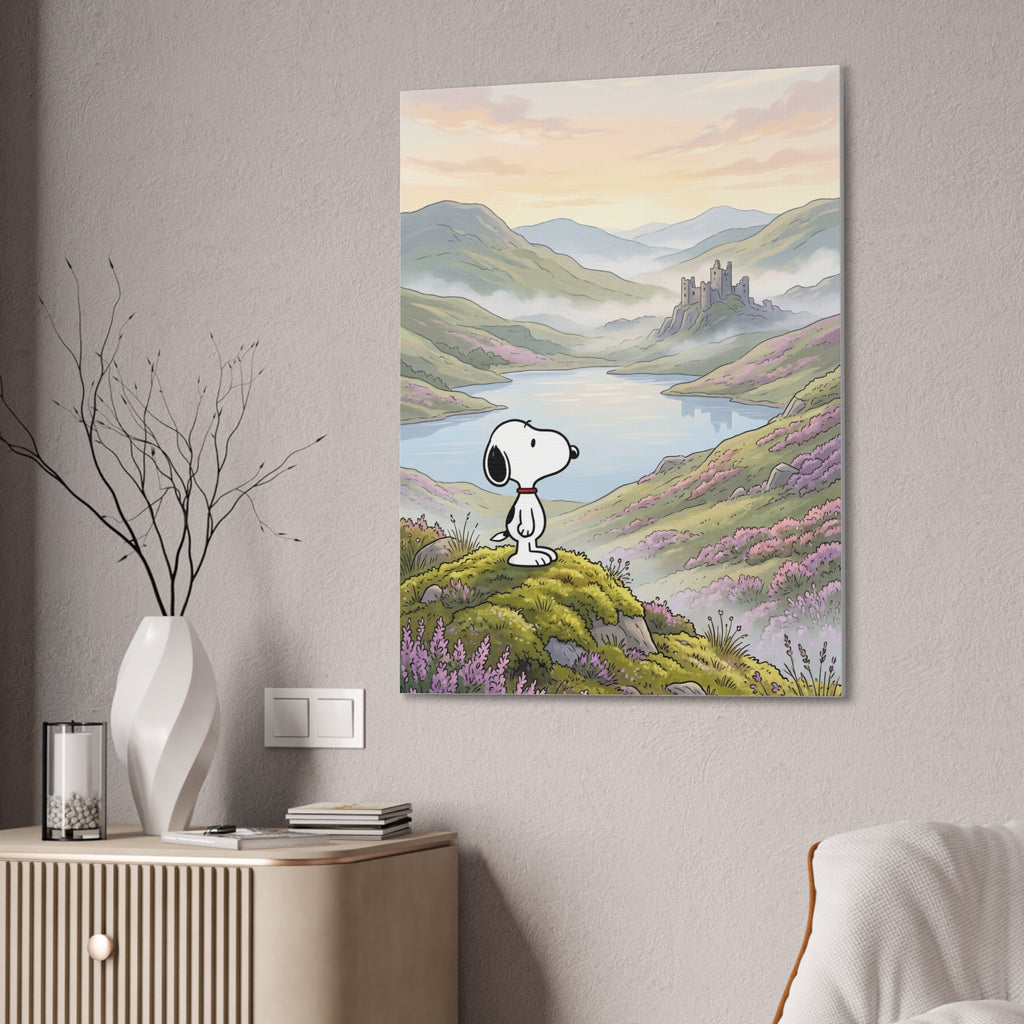 Scenic Lake Canvas
