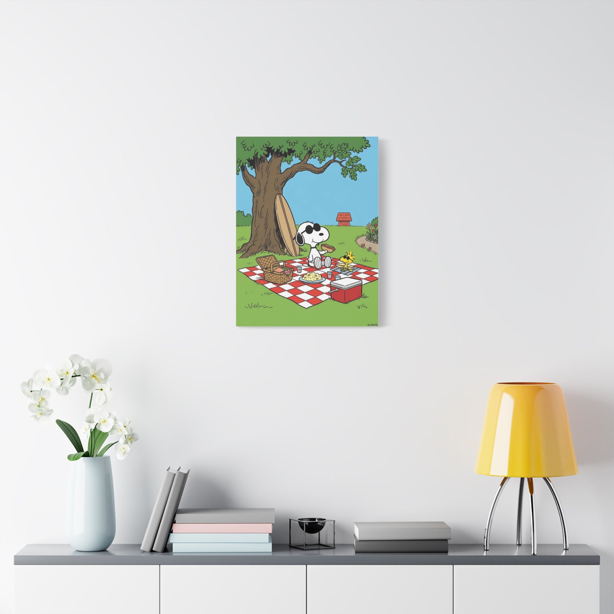 Snoopy Picnic Canvas