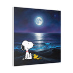 Moonlit Ocean Canvas