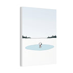 Snoopy Ice Rink Canvas