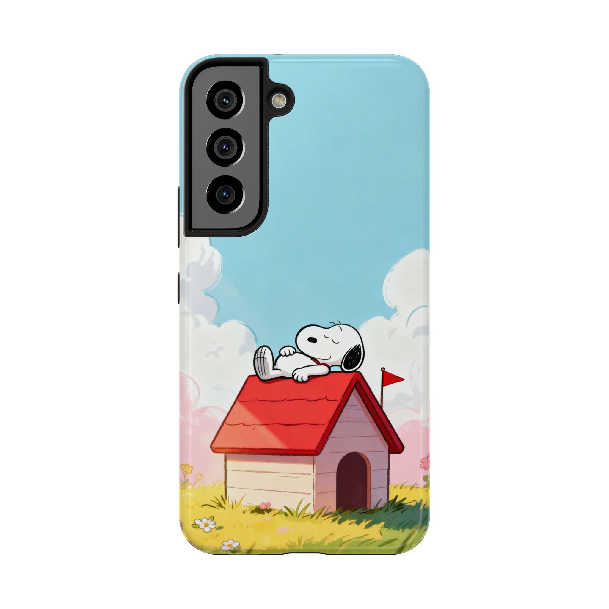 Relaxing Doghouse Phone Case