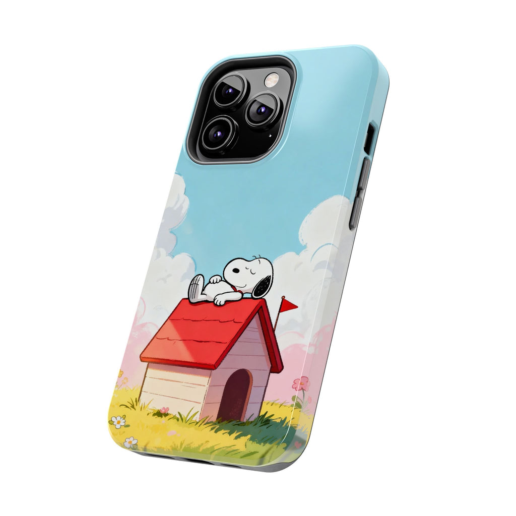 Relaxing Doghouse Phone Case