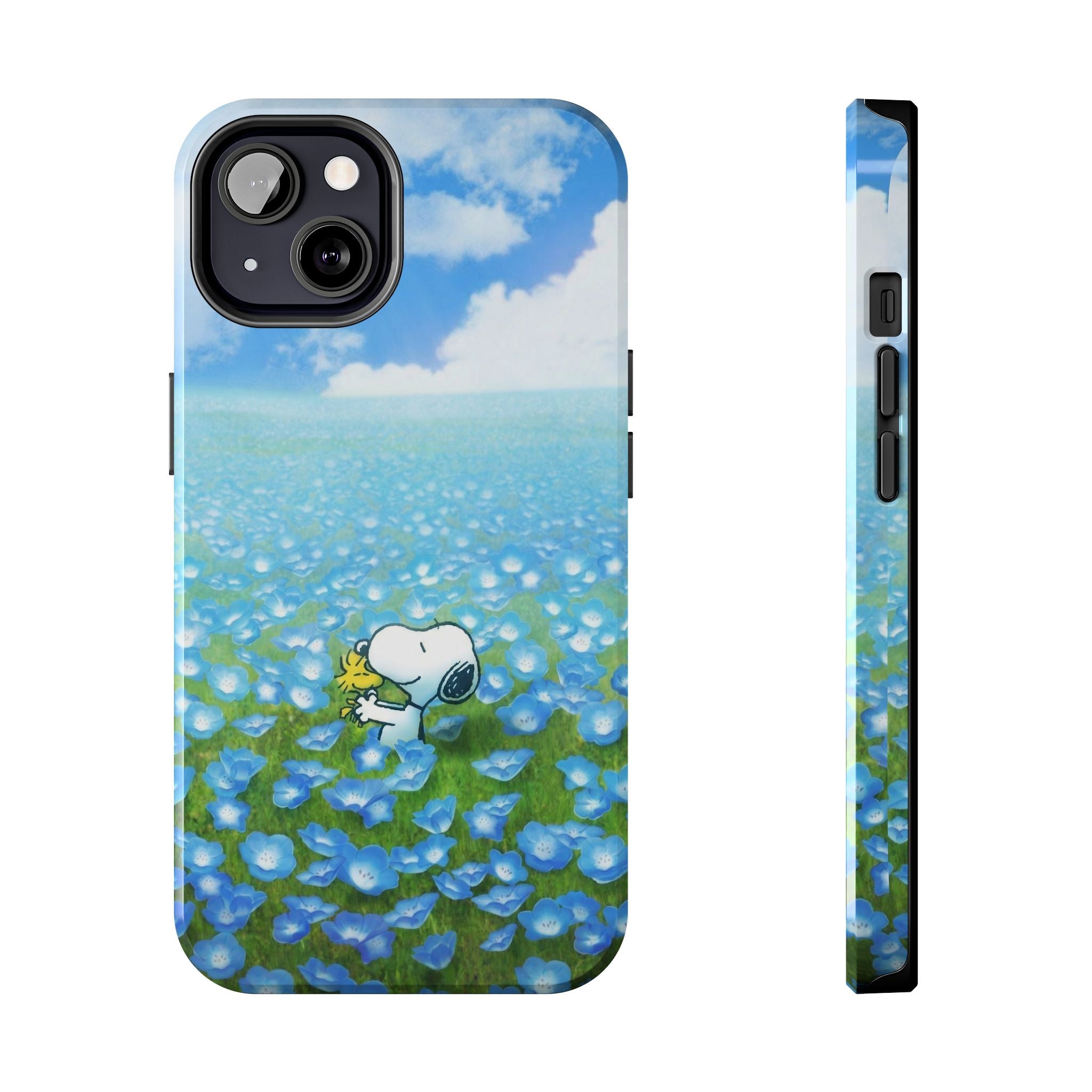 Blue Flower Field Case