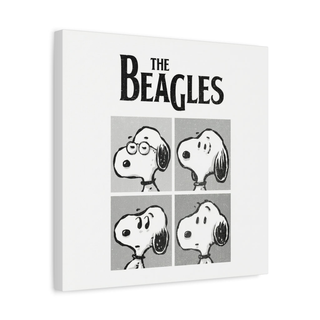 The Beagles Pop Canvas