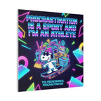 Procrastination Sport Snoopy Canvas