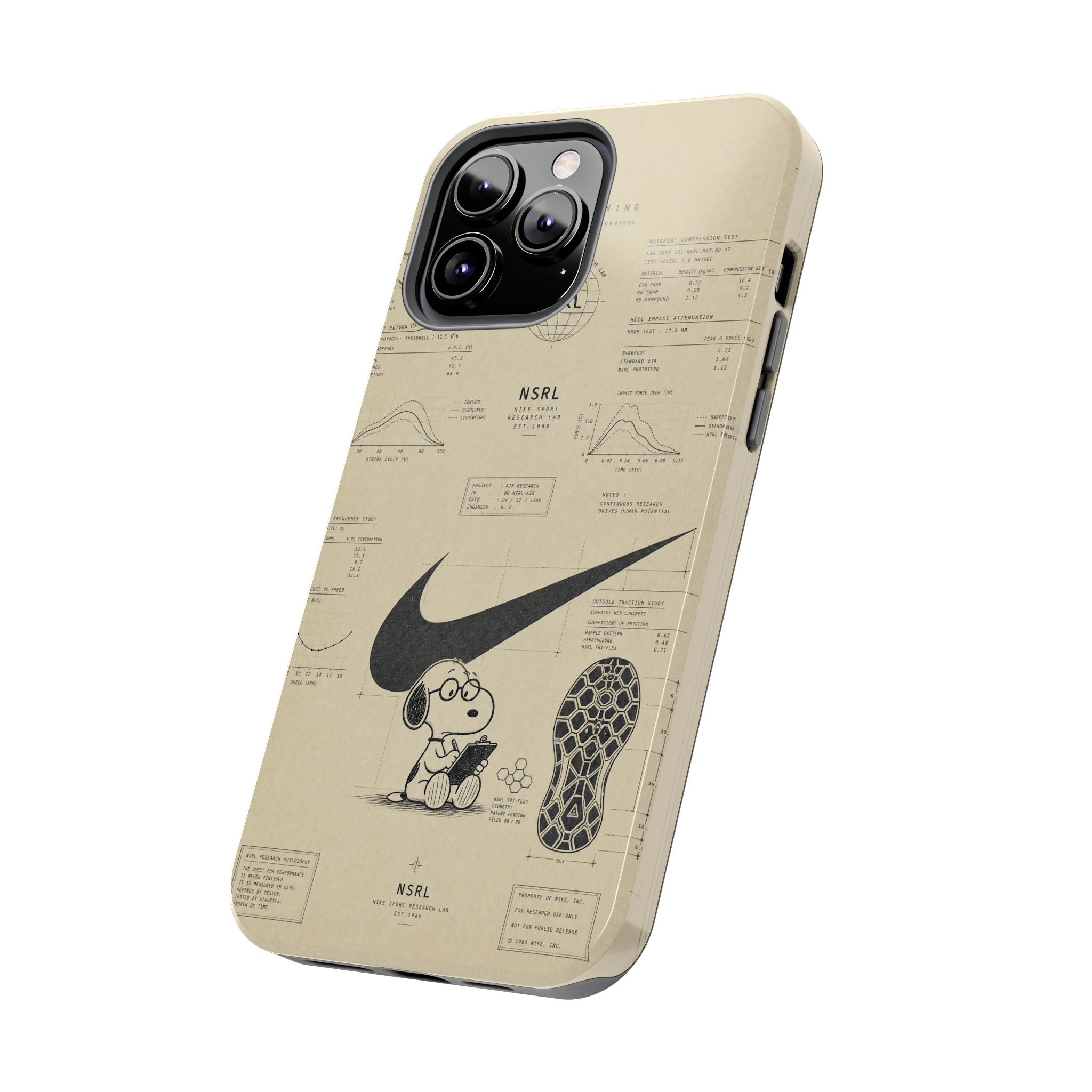 Graph Paper Phone Case