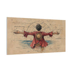 Straw Hat Pirate Canvas