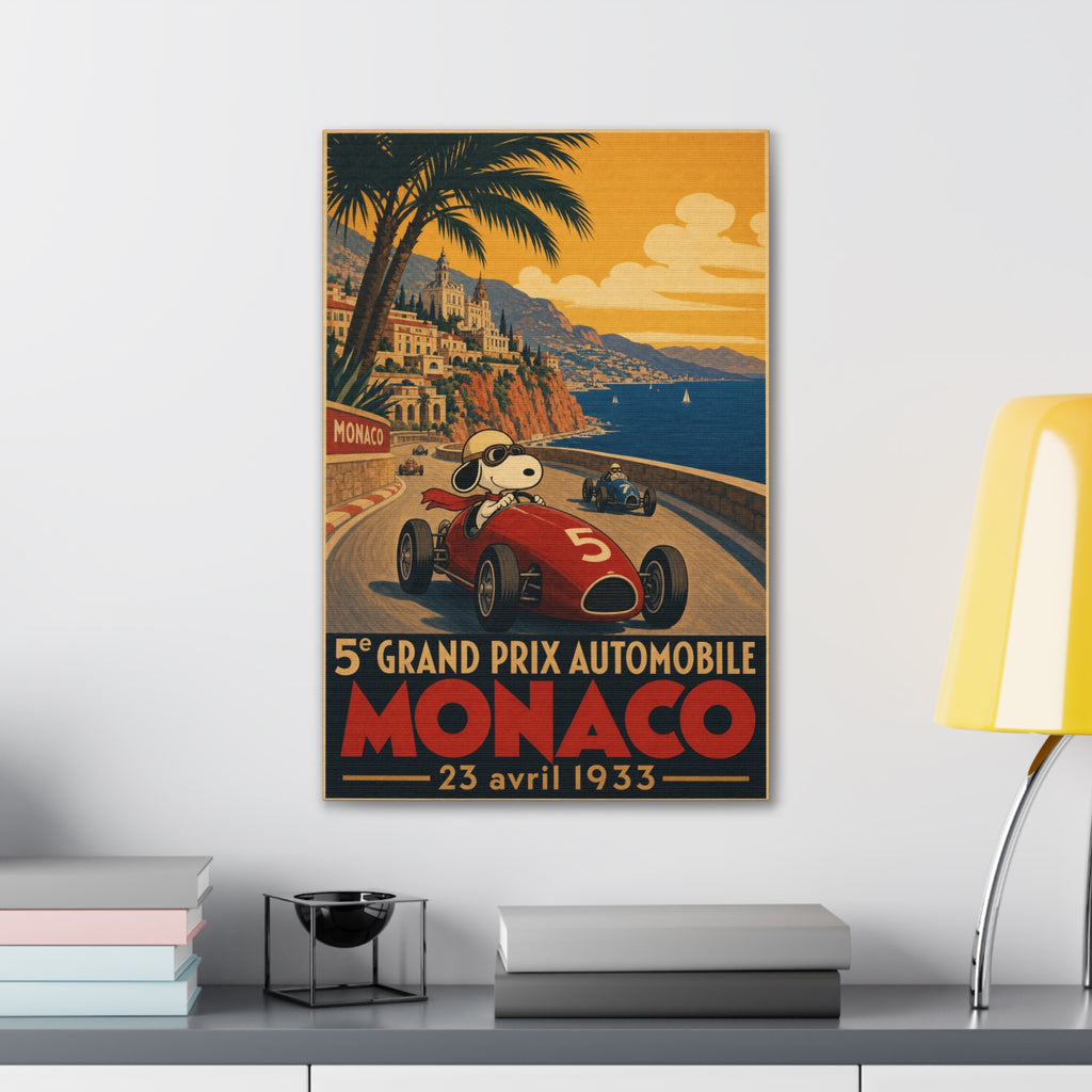 Monaco Grand Prix Canvas