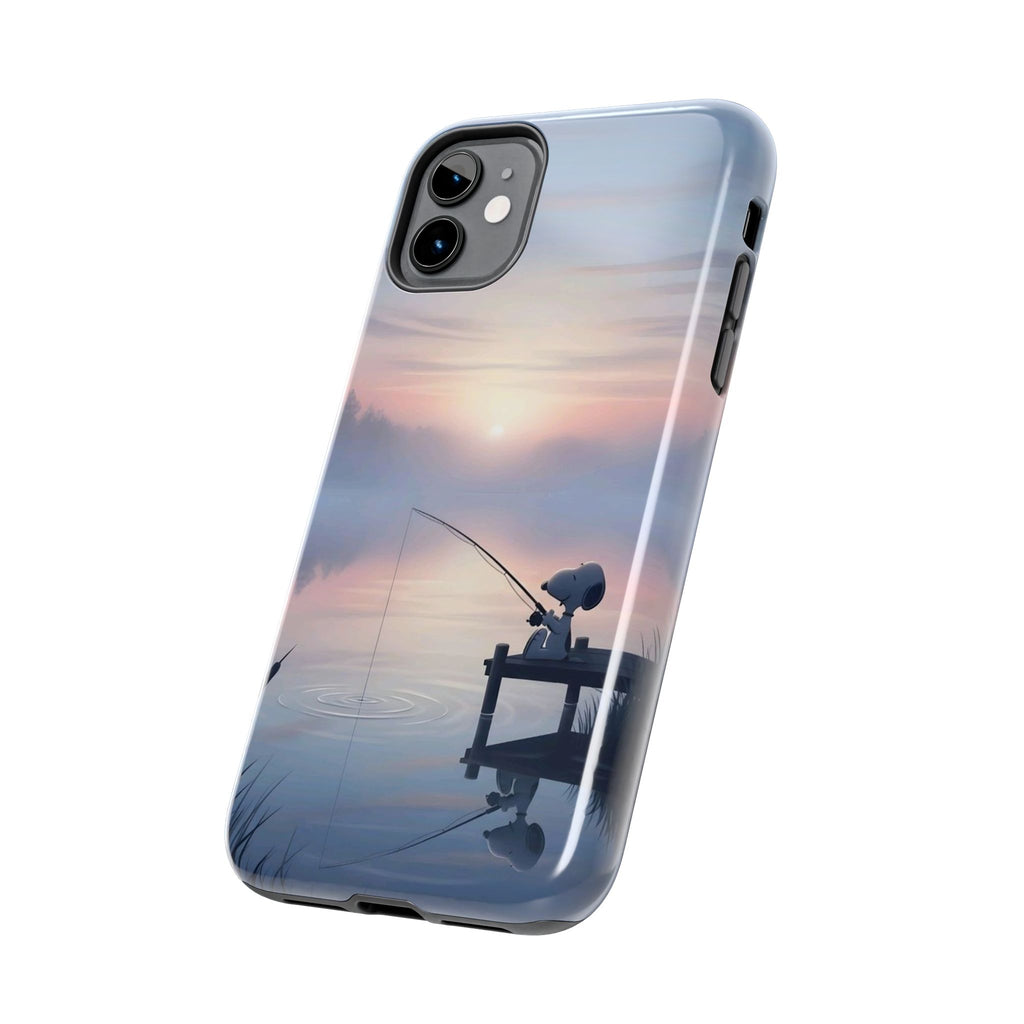 Sunset Fishing Phone Case