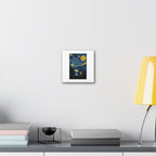 Snoopy Paris Autumn Canvas