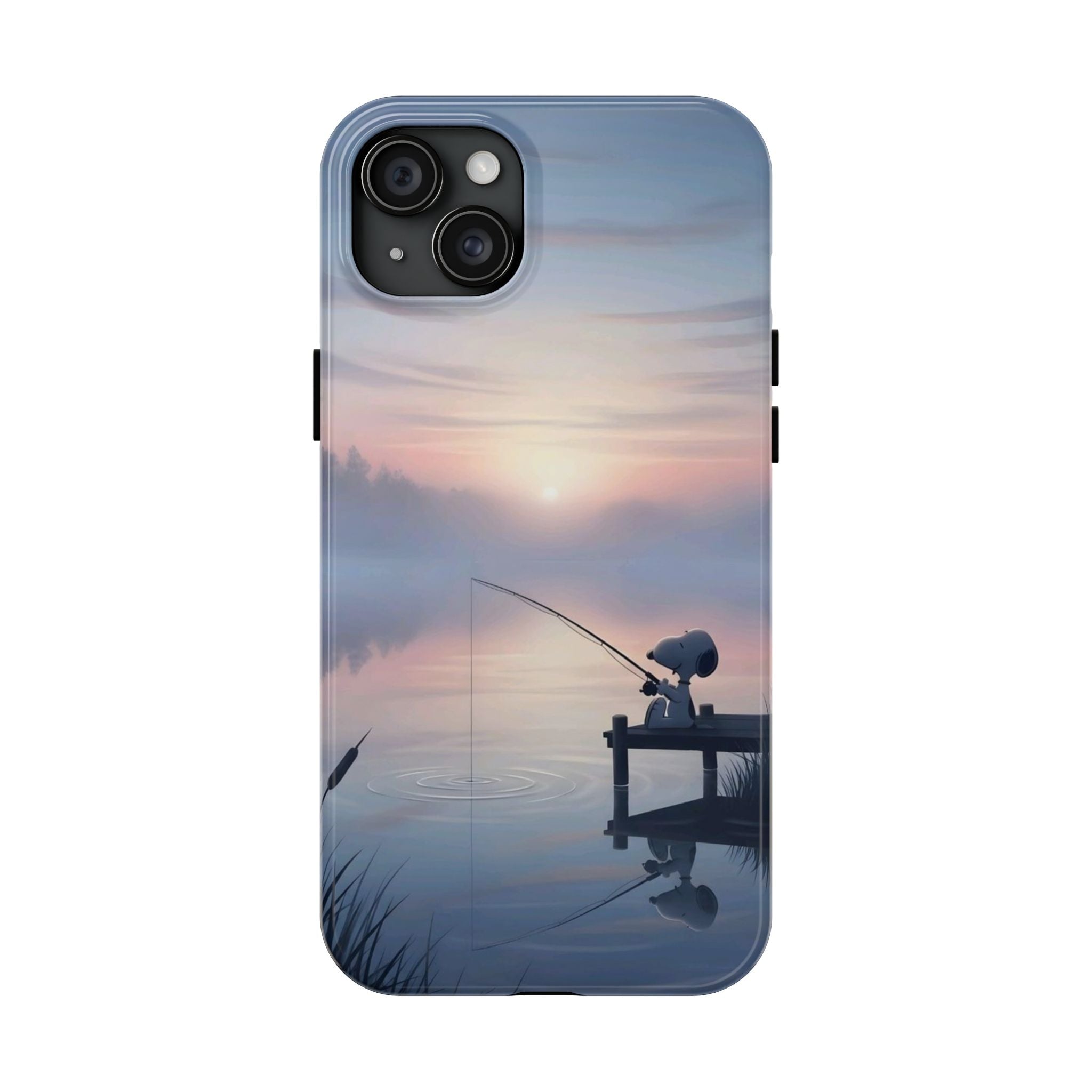 Sunset Fishing Phone Case