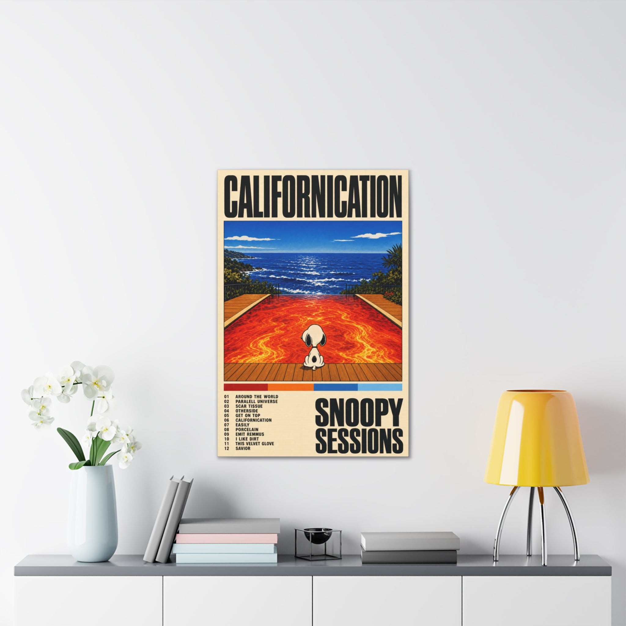 Californication Snoopy Sessions Canvas
