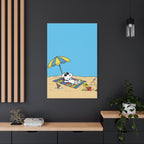 Beach Relaxation Canvas