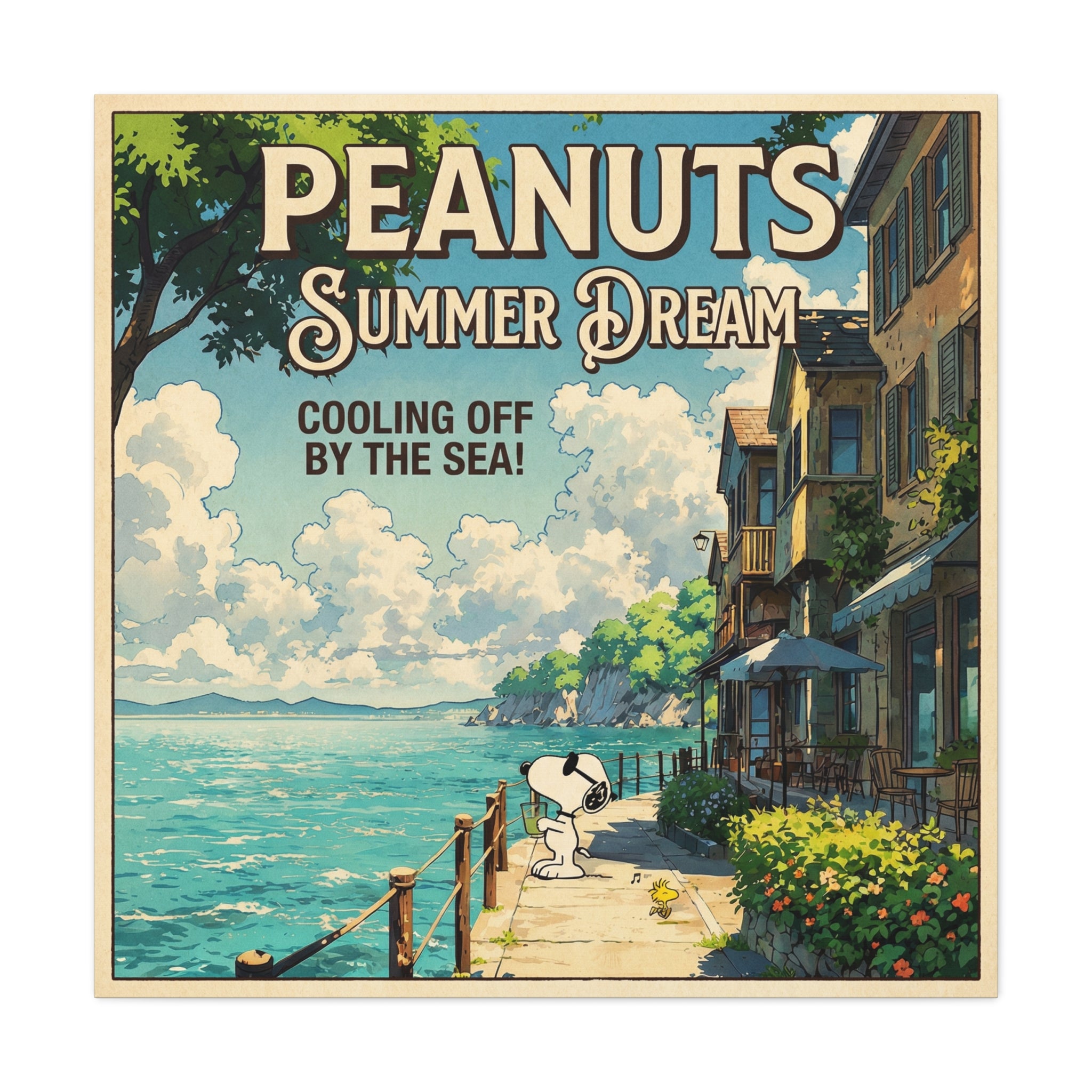 Peanuts Summer Dream Poster