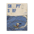 Snoopy Surf Illustration Canvas